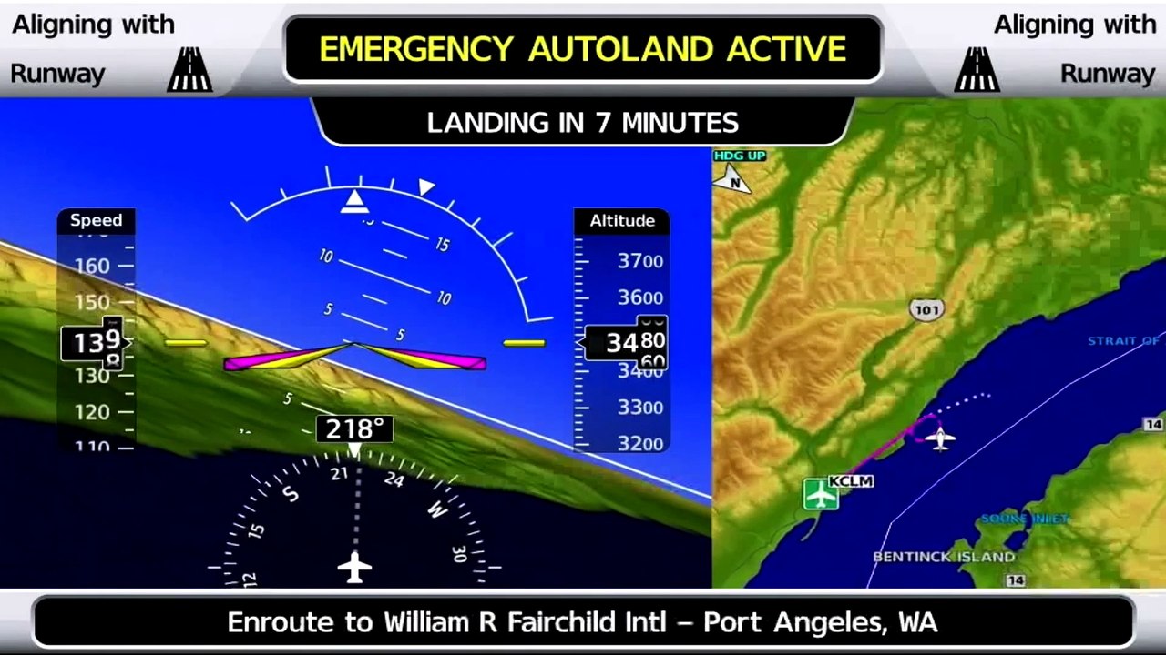 Garmin's Team Talks Autoland With Flying