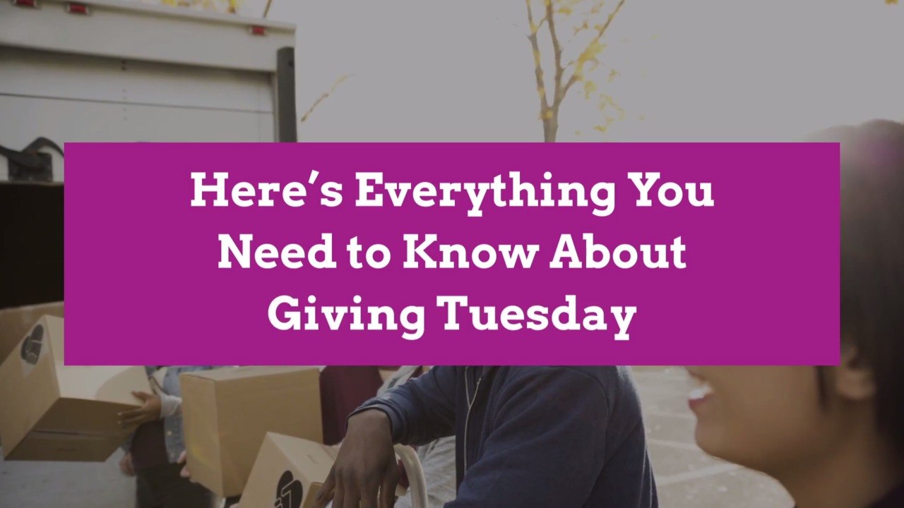 Here’s Everything You Need to Know About Giving Tuesday