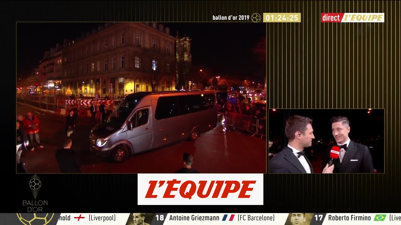 Lewandowski «Ce soir je veux prendre du plaisir et s'amuser» - Foot - Ballon d'Or