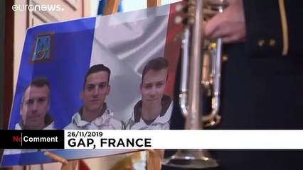 گرامیداشت یاد ۱۳ سرباز فرانسوی جانباخته در مالی