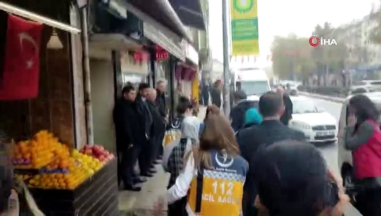 Şehit eşinin evinde yas