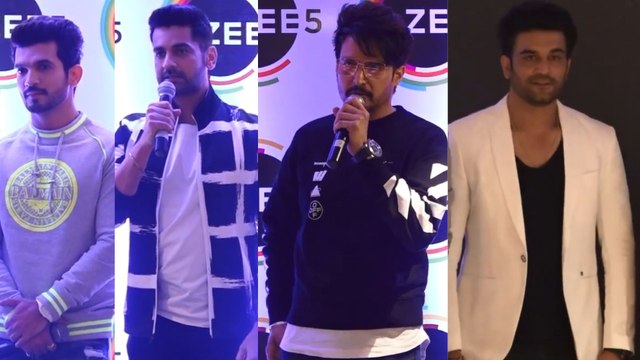 Arjun Bijlani, Sharad Kelkar, Jimmy Shergill & others at Zee 5 calendar launch for December
