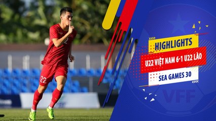 HIGHLIGHTS | VIỆT NAM 6-1 LÀO | SEA GAMES 30 | MÀN TẤN CÔNG KHÔNG TƯỞNG | VFF CHANNEL