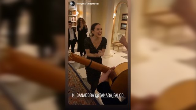 Así ha celebrado Tamara Falcó su victoria en 'MasterChef Celebrity'