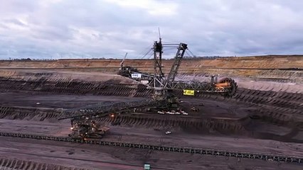 Greenpeace-Protest im Braunkohle-Tagebau Garzweiler