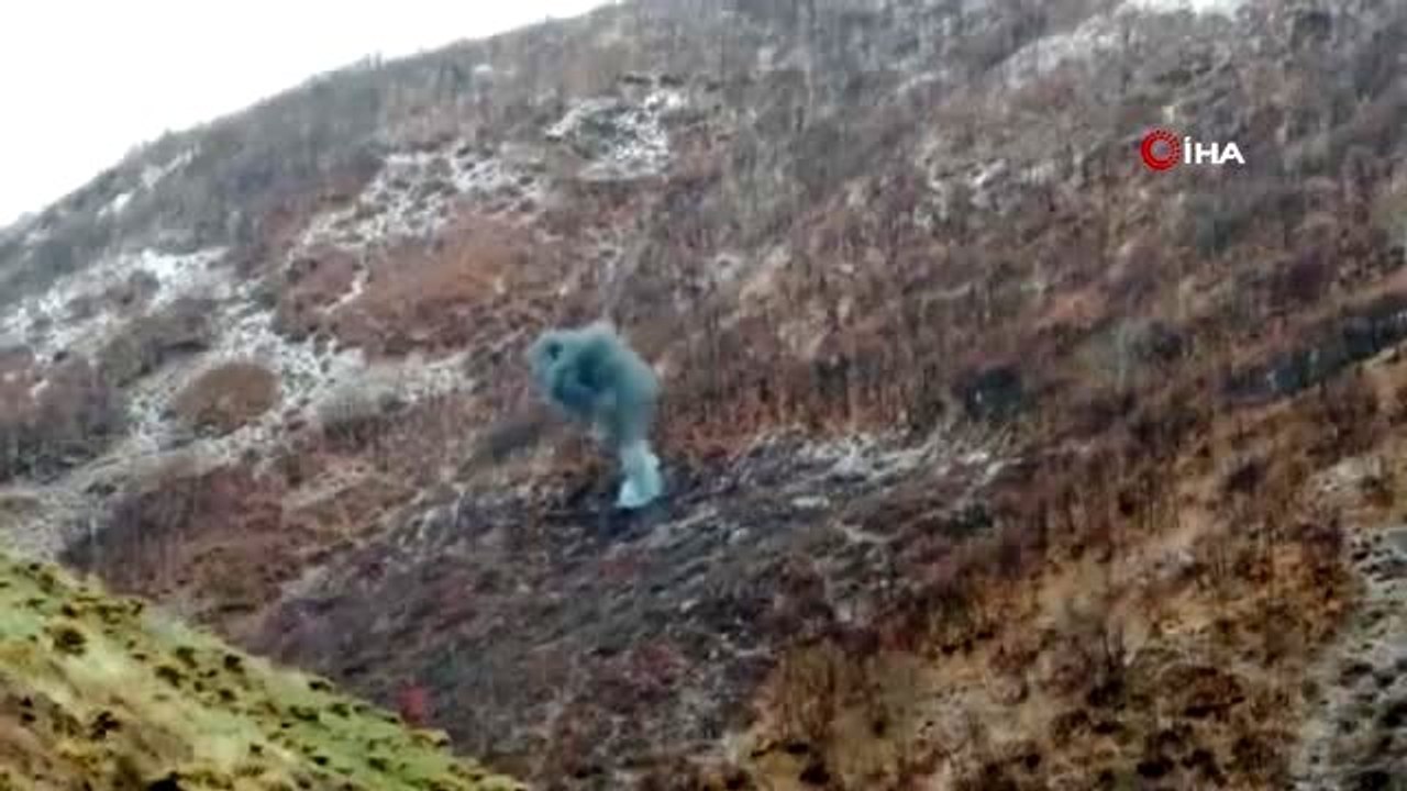 Bitlis'te 300 kilo EYP imha edildi