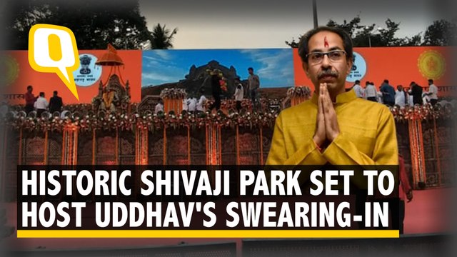 Uddhav Thackeray to Swear In at Iconic Shivaji Park