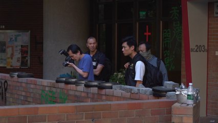 Police enter Hong Kong Polytechnic University campus to gather evidence, clear protesters