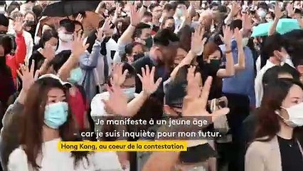 À la rencontre de ces manifestants qui se battent pour "libérer" Hong Kong