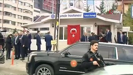 Cumhurbaşkanı Erdoğan, taksi durağında çay içti
