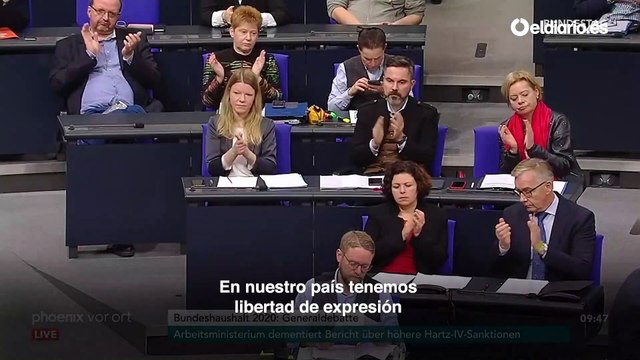 Angela Merkel: Este Parlamento debe plantar cara a los discursos extremistas