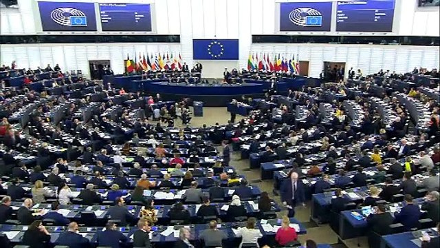 Quand Yannick Jadot demande une minute de silence au parlement européen