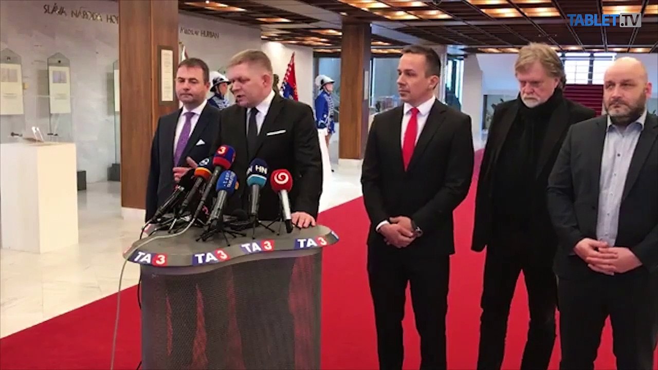ZÁZNAM: TK predsedu strany Smer – sociálna demokracia Roberta Fica