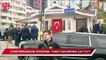 Erdoğan, taksi durağında çay içip simit yedi