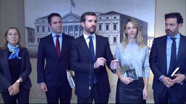 Casado sigue negándose a apoyar la investidura de Sánchez aunque insiste en ofrecerle gobernabilidad