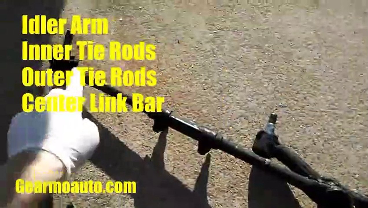 1998 chevy blazer Idler Arm, Inner & Outer Tierods, Centerlink Replacement