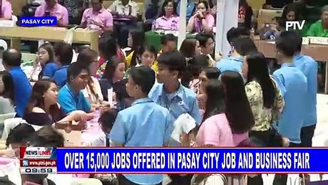Over 15,000 jobs offered in Pasay City Job and Business Fair
