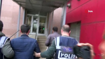 Yakalanan öfkeli koca adliyeye sevk edildi