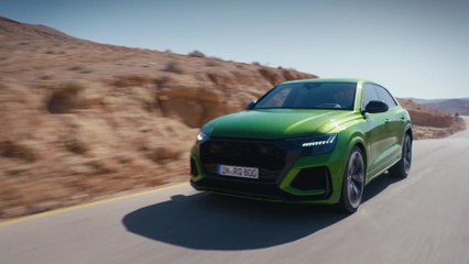 The new Audi RS Q8 Driving Video