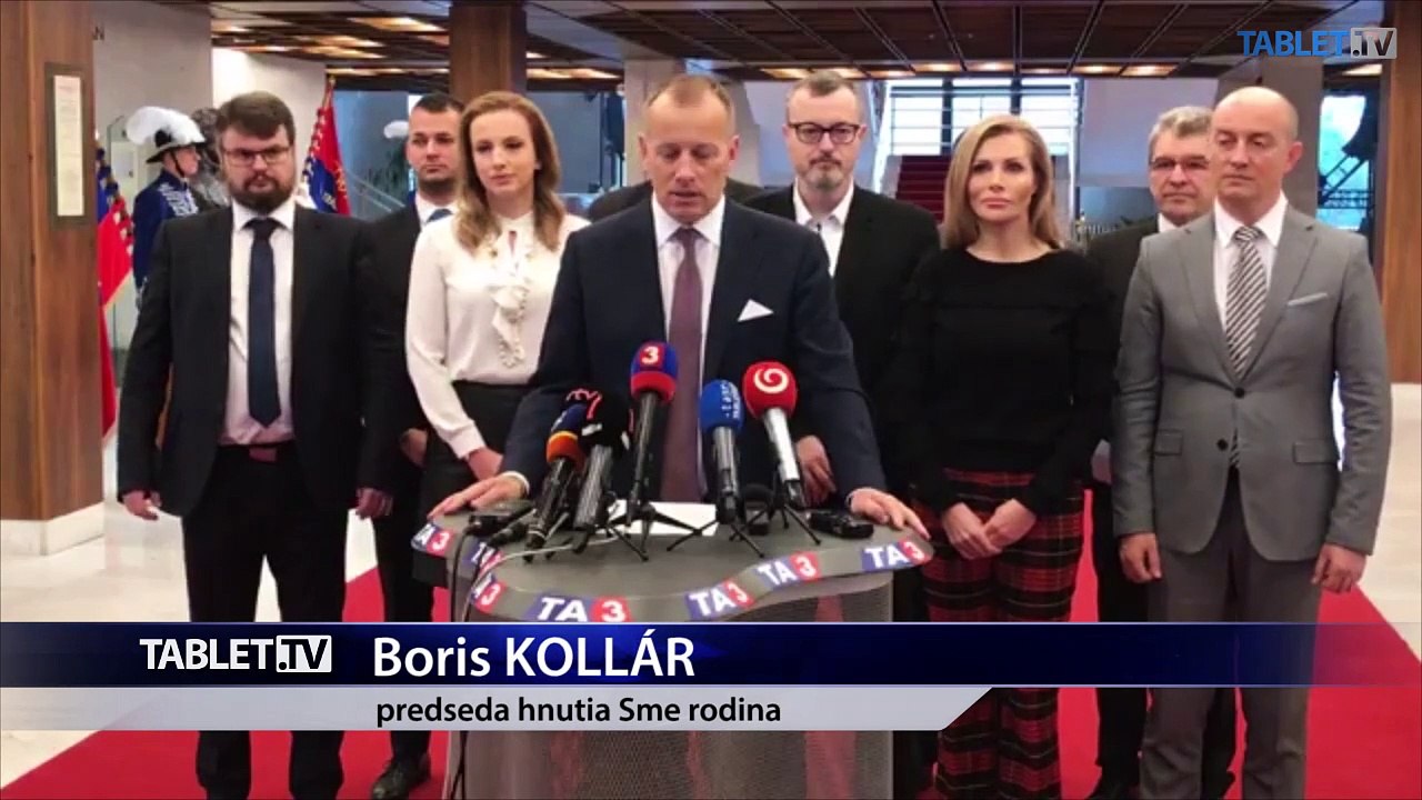ZÁZNAM: Brífing hnutia Sme rodina