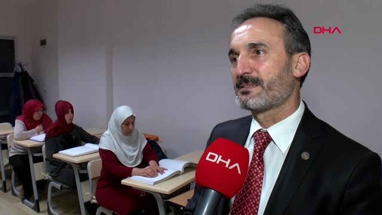 Görme engelliler 'braille alfabesi' ile kuran öğreniyor