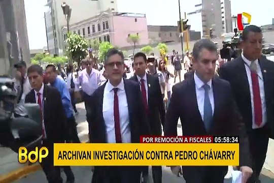 Pedro Chávarry: archivan investigación en su contra por remoción de fiscales Vela y Pérez