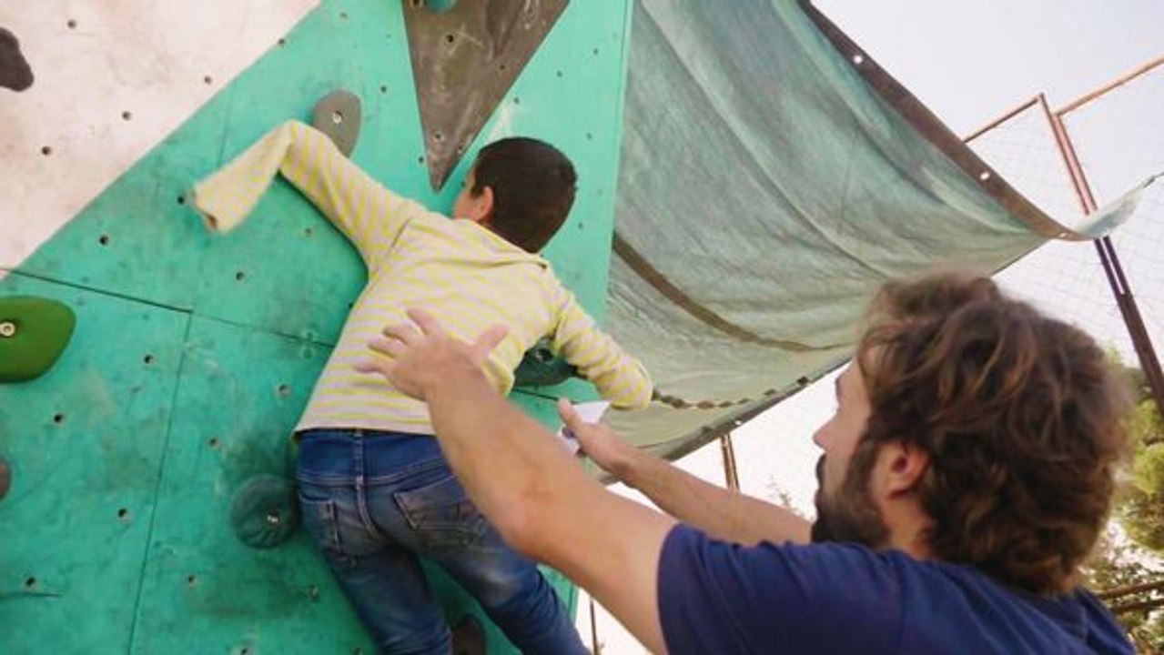 Peace builders: klettern für den frieden