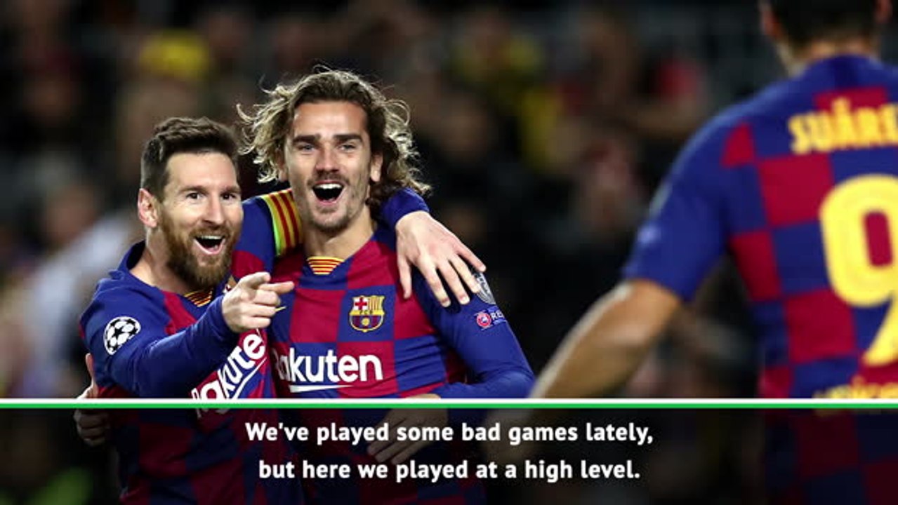 Dortmund win boosts feel-good-factor at Barca - Lenglet