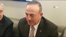 Dışişleri Bakanı Çavuşoğlu Fransa Cumhurbaşkanı Macron'a öyle bir yanıt verdi ki: 