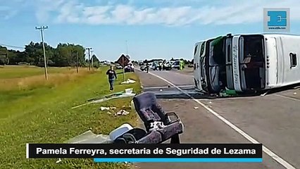 "Dos nenes están siendo trasladados a La Plata con un helicóptero"