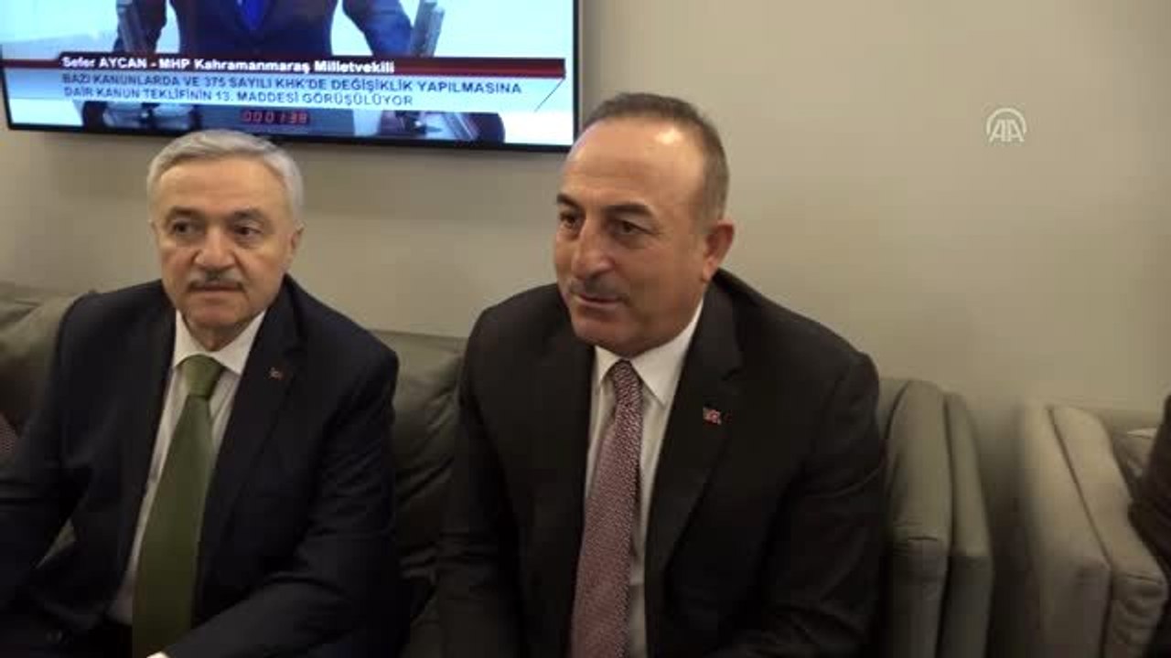 Mevlüt Çavuşoğlu'ndan Macron'a yanıt: "Sözünün karşılığı yok"