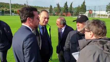 İtalyan gazeteciler, milli takım tesislerine hayran kaldı