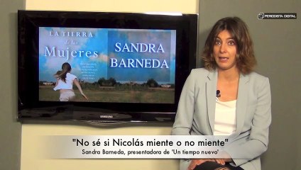 Sandra Barneda, presentadora de 'Un tiempo nuevo'.