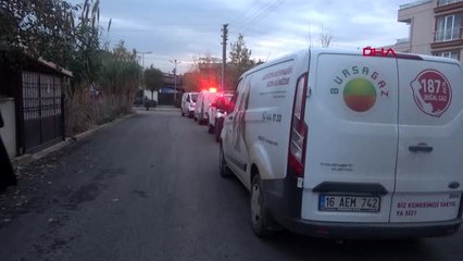 İş makinesi doğal gaz borusunu patlattı, alevler korkuttu