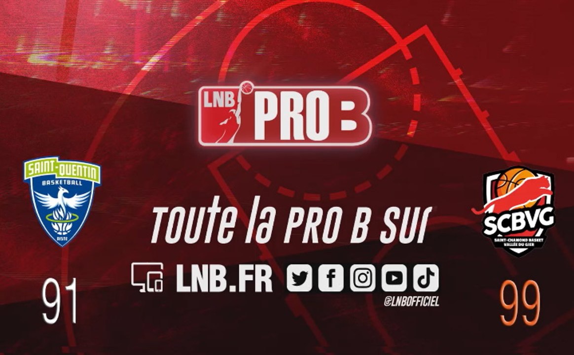 PRO B : Saint-Quentin vs Saint-Chamond (J8)