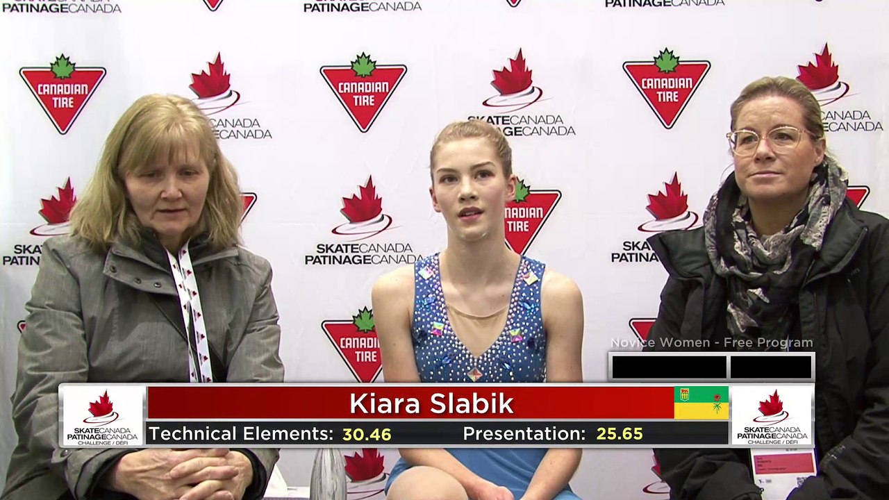 Novice Women Free - RINK B: 2020 Skate Canada Challenge / Défi Patinage Canada (4)