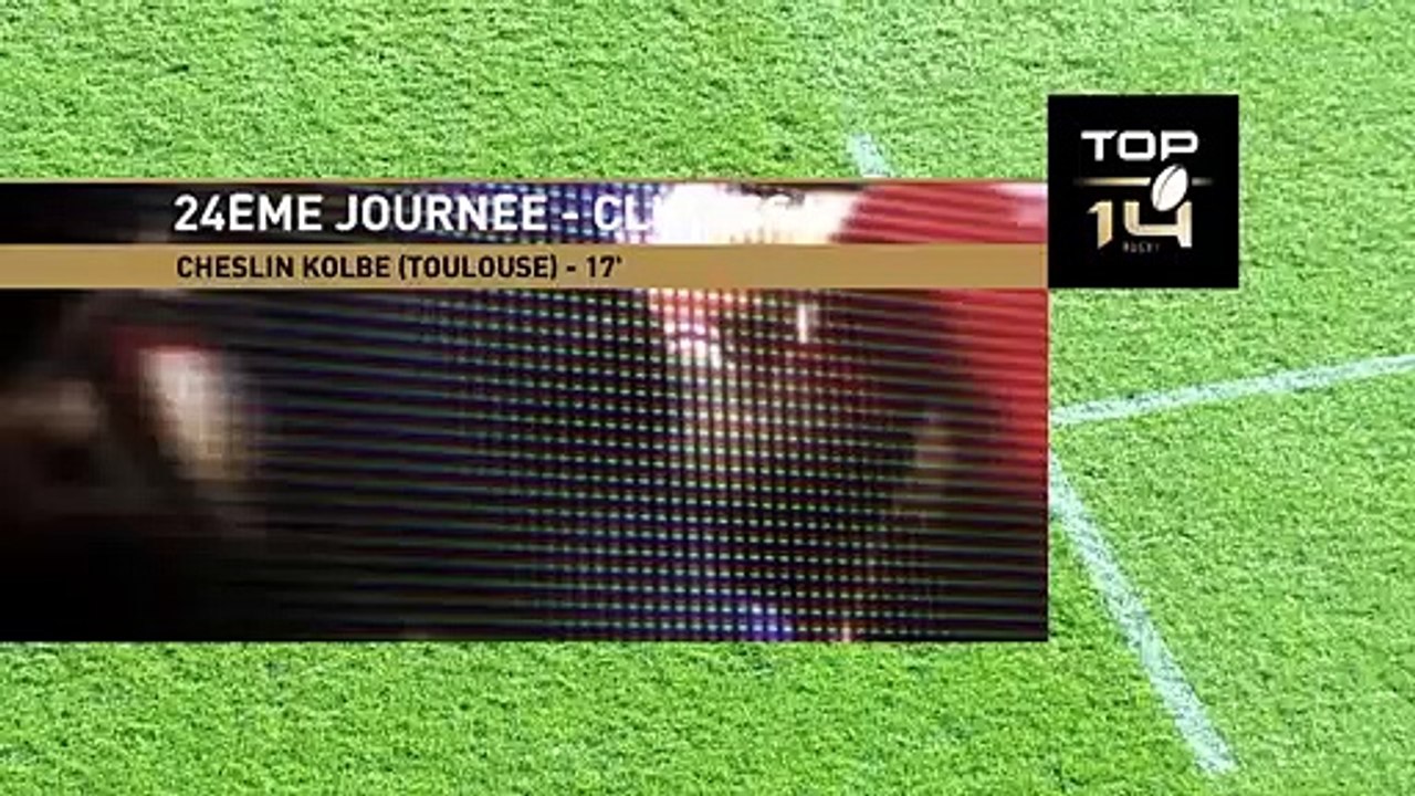 Essai Cheslin Kolbe  Toulouse - Pau