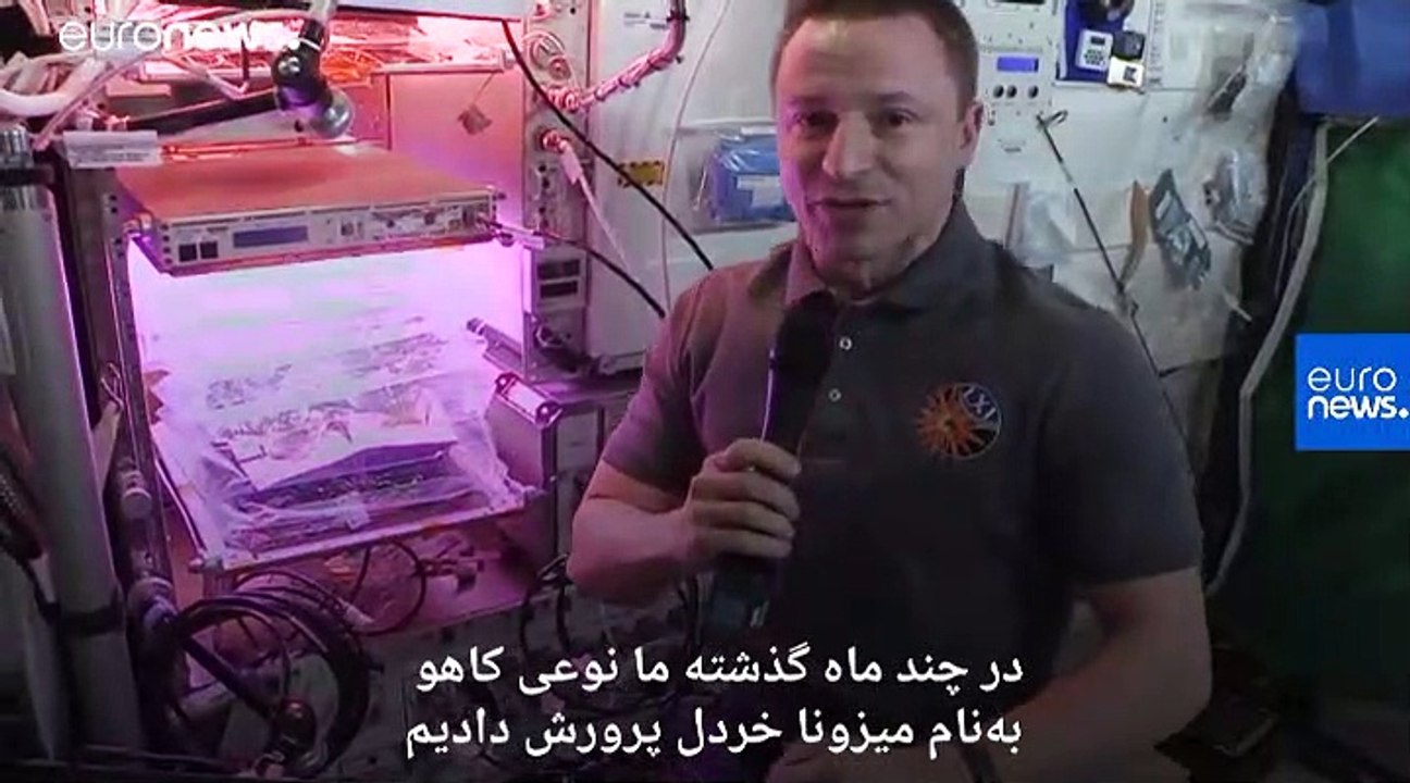 گزارش‌های یورونیوز از ایستگاه فضایی؛ کشاورزی در فضا
