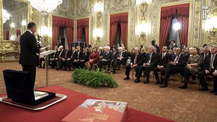 Roma - Mattarella incontra i partecipanti alla Conferenza SIOI (28.11.19)