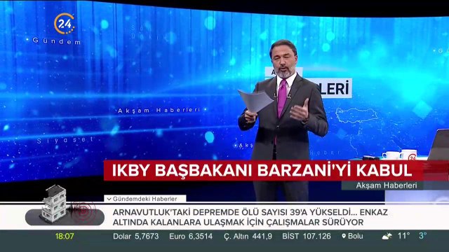 IKBY Başbakanı Barzani'yi kabul