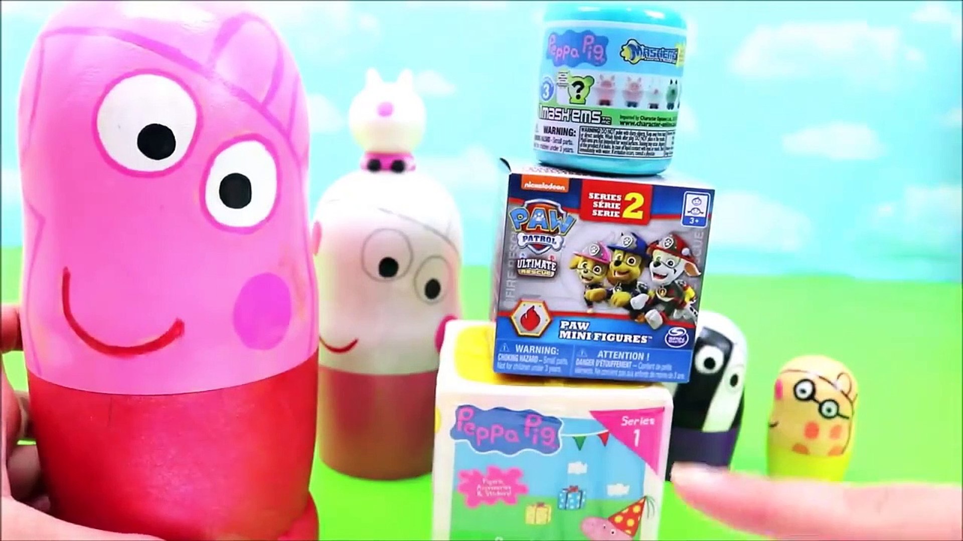 peppa pig nesting dolls