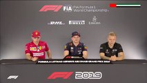 F1 2019 Abu Dhabi GP - Thursday (Drivers) Press Conference - Part 1