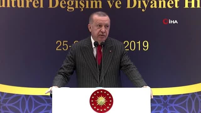 Cumhurbaşkanı Erdoğan: Bazı evlerin kapılarına bazı işaretler konuyor.