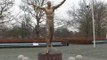 Suède - La statue de Zlatan Ibrahimovic à Malmö vandalisée
