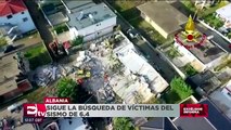 Desesperada búsqueda de sobrevivientes tras sismo en Albania