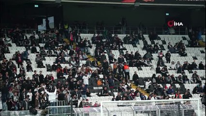 Beşiktaş - Slovan Bratislava maçından kareler -1-