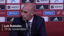 Las versiones de Luis Rubiales, Luis Enrique y Robert Moreno sobre la polémica en el banquillo de la Selección