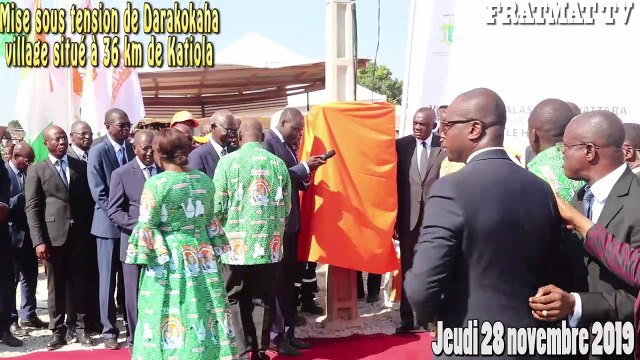 Mise sous tension de Darakokaha