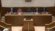El Parlamento Vasco aprueba una resolución en favor del derecho a decidir