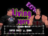 ECW Barely Legal Mod Matches Super Crazy vs Rhino